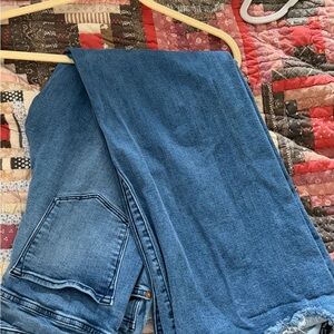 Dear John Medium Blue Wide-Leg Denim Jeans